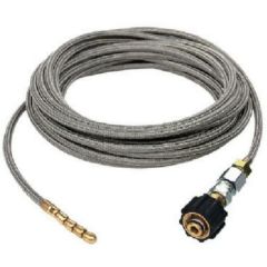 アサダ SUS洗管ホース 8/60・8.5/60用 20m Qカプラ