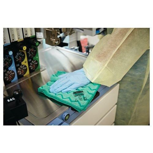 ラバーメイド マイクロファイバー・クロス 多目的用 グリーン