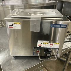 【動確済み】2019年 ニチワ 業務用 電気卓上ウォーマー TEW フード ニチワ 電気卓上ウォーマー 湯煎式 TEW-A型 - 調理器具のSHOKUBI