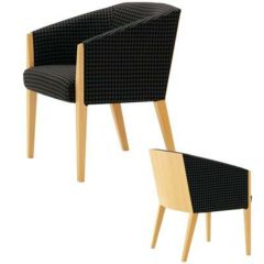 クレス 肘付イス [カミーユ] 張地ランクA