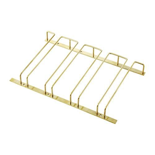 グラスフレーム 4連金メッキ