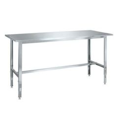 ステンレス高さ調整作業台 SUT4-187LCN/外寸：幅1800×奥行750×高さ700～900mm