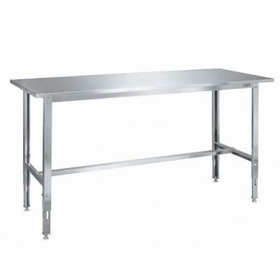ステンレス高さ調整作業台 SUT4-189LCN/外寸：幅1800×奥行900×高さ700～900mm