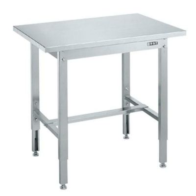 ステンレス高さ調整作業台 SUT4-096N/外寸：幅900×奥行600×高さ700～900mm