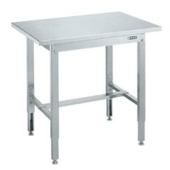 ステンレス高さ調整作業台 SUT4-096N/外寸：幅900×奥行600×高さ700～900mm