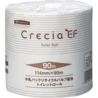 クレシア EFトイレットロール 90mシングル