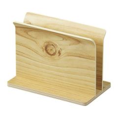 メニューブックスタンド 白木 中