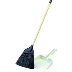 コンドル ちりとり付ほうき 庭ほうきペア