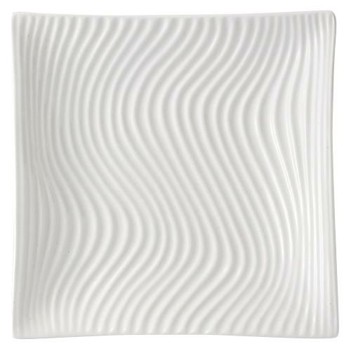 ユースフル 7.7インチ正角水紋皿 (IG-9)