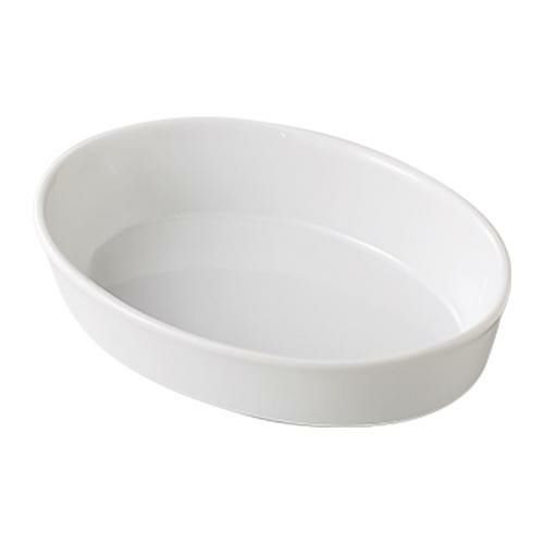 ホワイトベース 6インチオーバルプラター