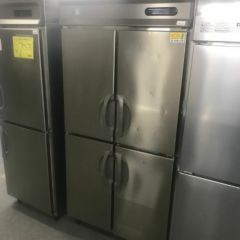 中古】縦型4ドア冷凍庫 ホシザキ HF-90Z3-ML 幅900×奥行800×高さ1890