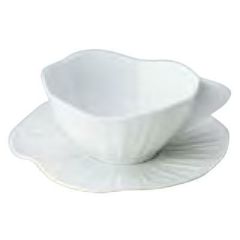 カップ &ソーサー L_ロータスホワイト