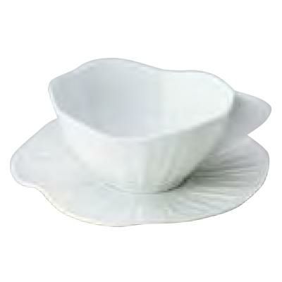 カップ &ソーサー L_ロータスホワイト