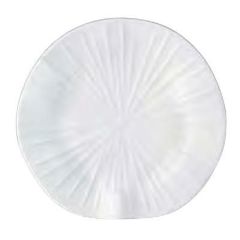 ダイニングプレート_ロータスホワイト