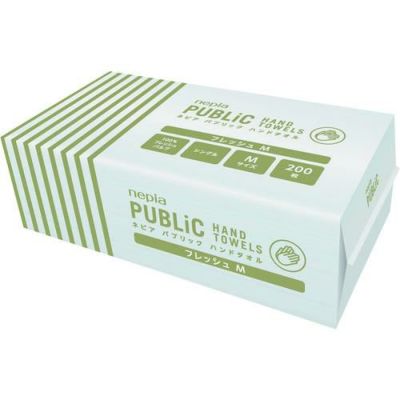 ネピア パブリックハンドタオルフレッシュM 200枚