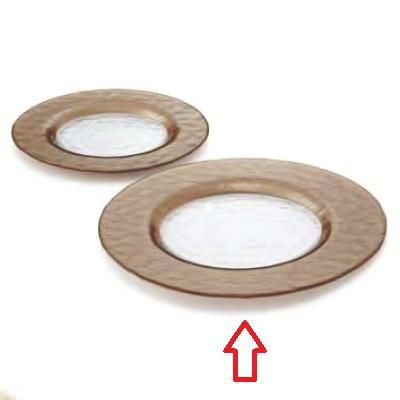 マラケシュ リムプレート 28cm ブロンズ /グループS