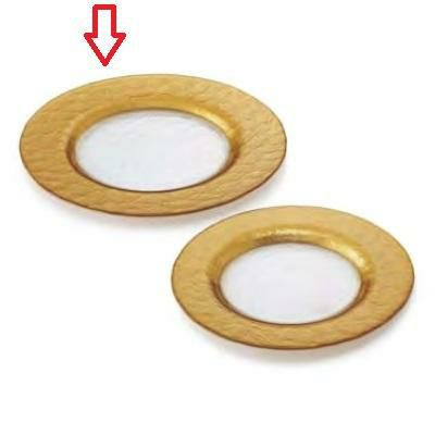 マラケシュ リムプレート 28cm ゴールド /グループS