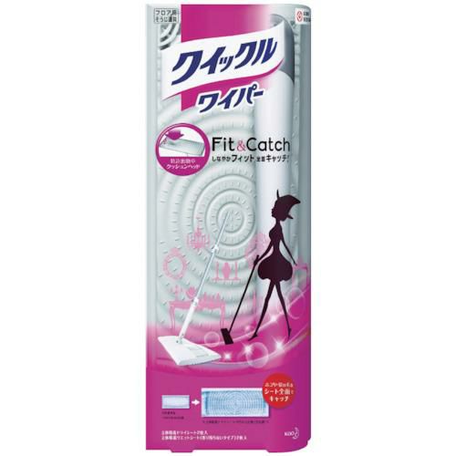 Kao クイックルワイパー 立体吸着ドライシート 40枚入