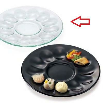 ポルカ パーティープレート クリア /グループS