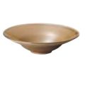 宙 ワイドリムクーププレート 21cm ブラウン /グループS