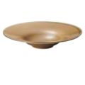 宙 ワイドリムクーププレート 26cm ブラウン /グループS
