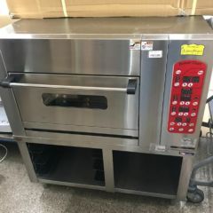 中古】製氷機 フクシマガリレイ(福島工業) FIC-A95KT2 幅1000×奥行600