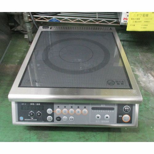 ☆２中古品 ホシザキ業務用電磁調理器 HIH-2CE 2021年 単相200V IHコンロ IH調理器 動作問題なし☆ ☆1中古品 ホシザキ業務用電磁調理器 HIH-2CE 2021年 単相200V IH