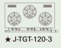 【新品】 タニコー ガステーブル【スタンダードシリーズ】 J-TGT-120-3 W1200×D600×H800 都市ガス/LPガス トップバーナφ180×3 【送料無料】【プロ用】