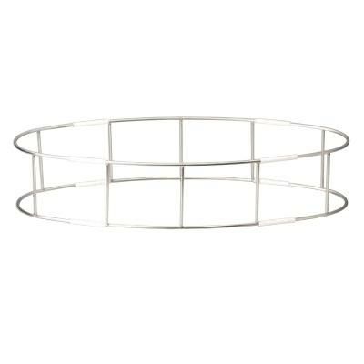 ワイヤースタンド オーバル(L)_ホワイト