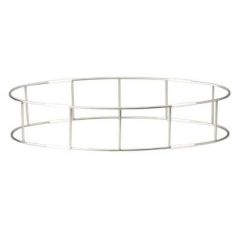 ワイヤースタンド オーバル(L)_ホワイト