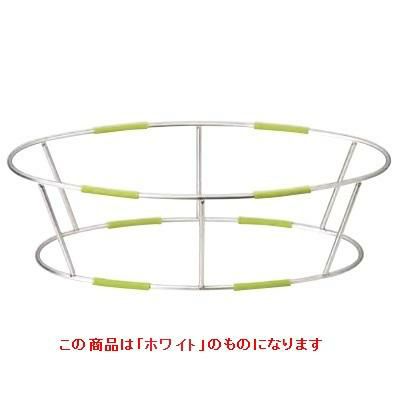 ワイヤースタンド オーバル (2way)_ホワイト