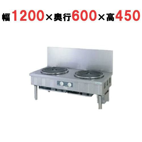 【タニコー】電気レンジ/電気テーブルレンジ/電気ローレンジ TEP-S-120 幅1200×奥行600×高さ450mm