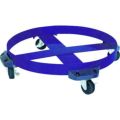 アクアシステム ドラム缶用キャリー ゴム製タイヤ（最大耐荷重250kg）