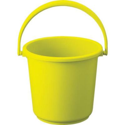 TRUSCO PPカラーバケツ 10L 黄
