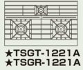【新品】 タニコー ガステーブル【ウルティモシリーズ】 TSGT-1221A W1200×D750×H800 都市ガス/LPガス トップバーナφ190×2・φ90×1 【送料無料】【プロ用】