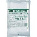 TRUSCO 業務用ポリ袋 厚み0.05×400L  （5枚入）