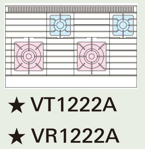 【新品】 タニコー ガスレンジ【Vシリーズ】 VR1222A 幅1200×奥行750×高さ800 都市ガス/LPガス トップバーナφ140×2・φ115×2、オーブン数:1 【送料無料】