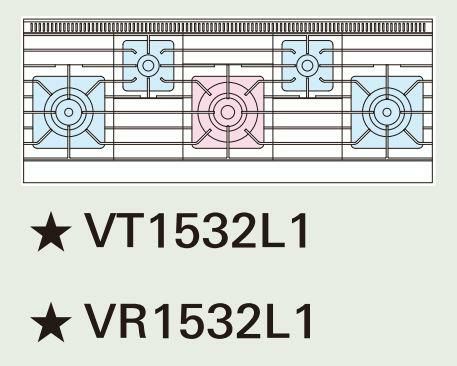 ガスレンジ【Vシリーズ】 TANICO