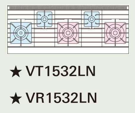 【新品】 タニコー ガステーブル【Vシリーズ】 VT1532LN W1500×D600×H800 都市ガス/LPガス トップバーナφ190×1・φ140×2・φ80×2 【送料無料】【プロ用】