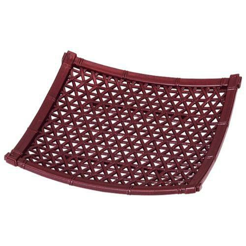 5.5寸やすらぎ角皿 茶パール/業務用/新品/小物送料対象商品