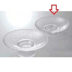 ワイドリムクーププレート 23.5cm_クリア