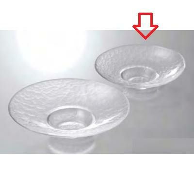 ワイドリムクーププレート 23.5cm_クリア