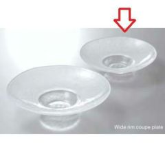 ワイドリムクーププレート 23.5cm_フラストプラチナライン