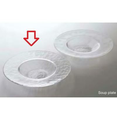 スーププレート 26cm_クリア