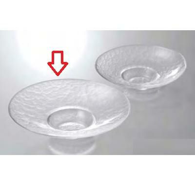 ワイドリムクーププレート 28.5cm_クリア