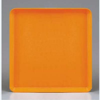 マックストレー 角盆(シボ付) オレンジ