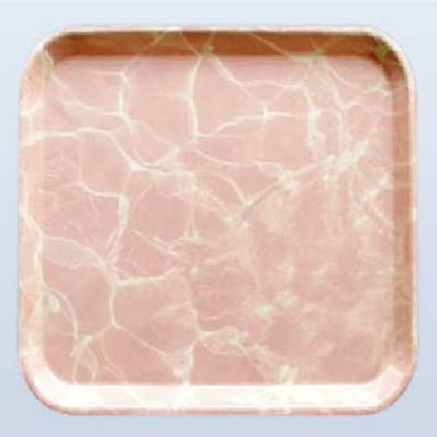 パレッタ 角盆 コーラル