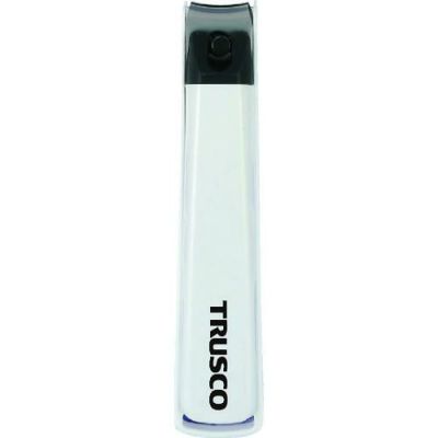 TRUSCO つめきり 全長90mm 白
