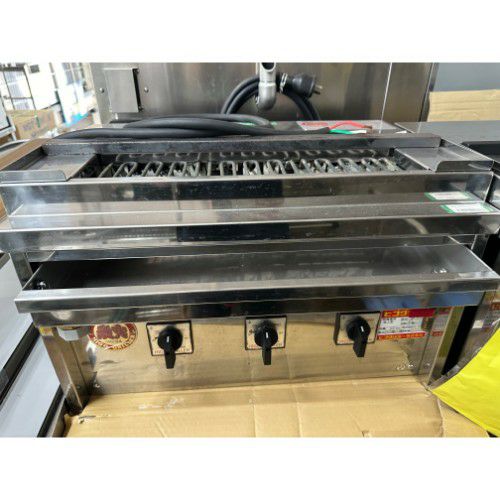 【中古】卓上やきとり専用焼物器 ヒゴグリラー 3P-204KC 幅610×奥行410×高さ390 三相200V 【送料別途見積】【業務用】 |  中古焼鳥器 | 業務用厨房機器・調理道具・家具・食器の通販・買い取りサイト テンポスドットコム