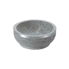 石焼ビビンバ (補強上リング付) 長水 遠赤 15cm 【業務用食器】【同梱グループA】